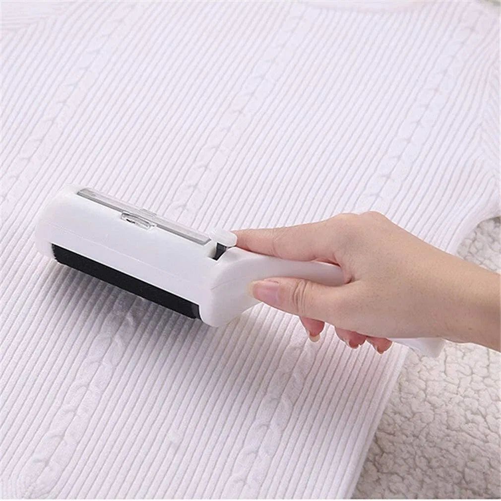 Anti-Static Pet-Hair Sticky Cleaning Tools Portable Fluff Remover Brush Double-Sided Lint Roller