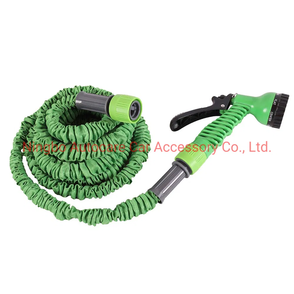 Expandable Garden Hose with Spray Nozzle and Durable 3 Layers Latex Expandable Garden Hose Intractable Hose