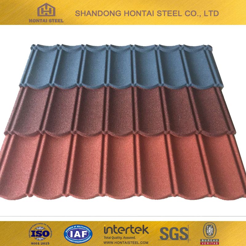 Stone Coated Roofing Steel Tiles