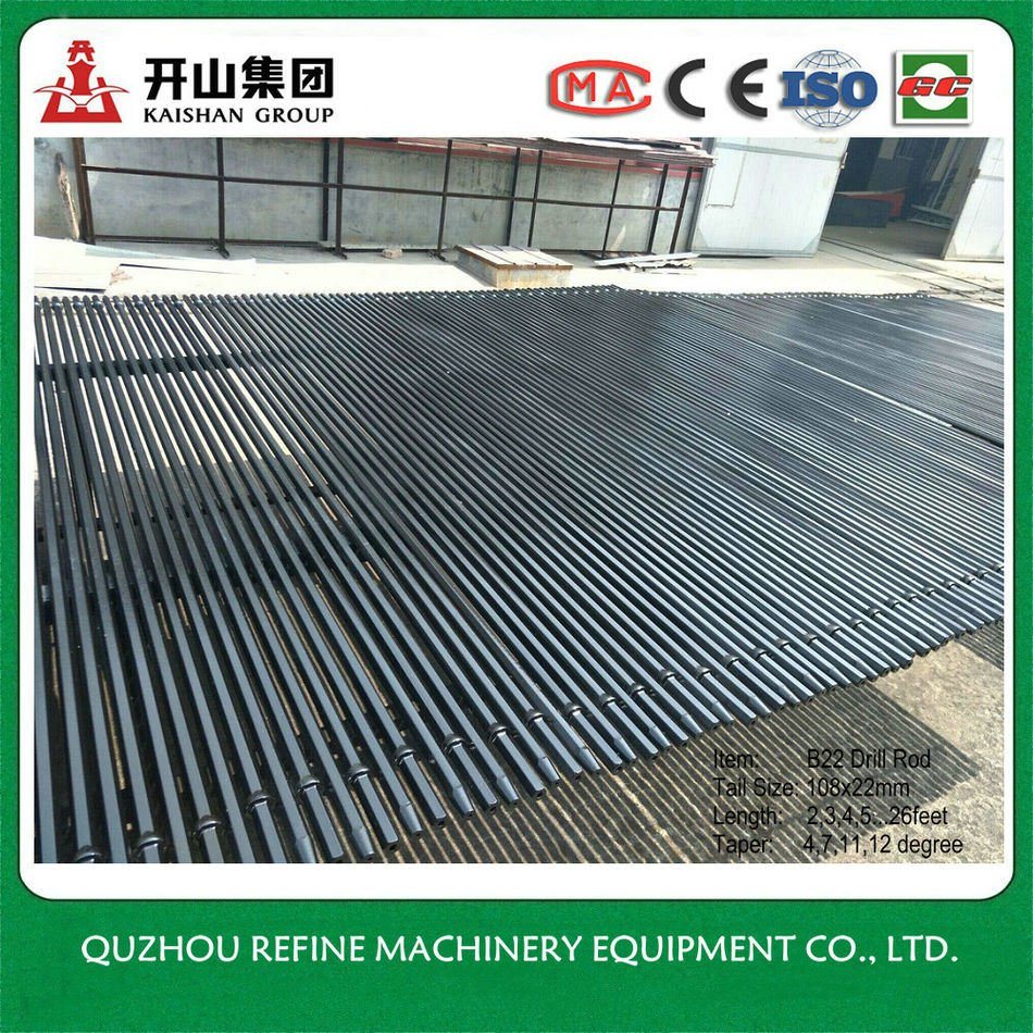 4 Feet B22 G2 Grade Tapered Steel Drilling Shank