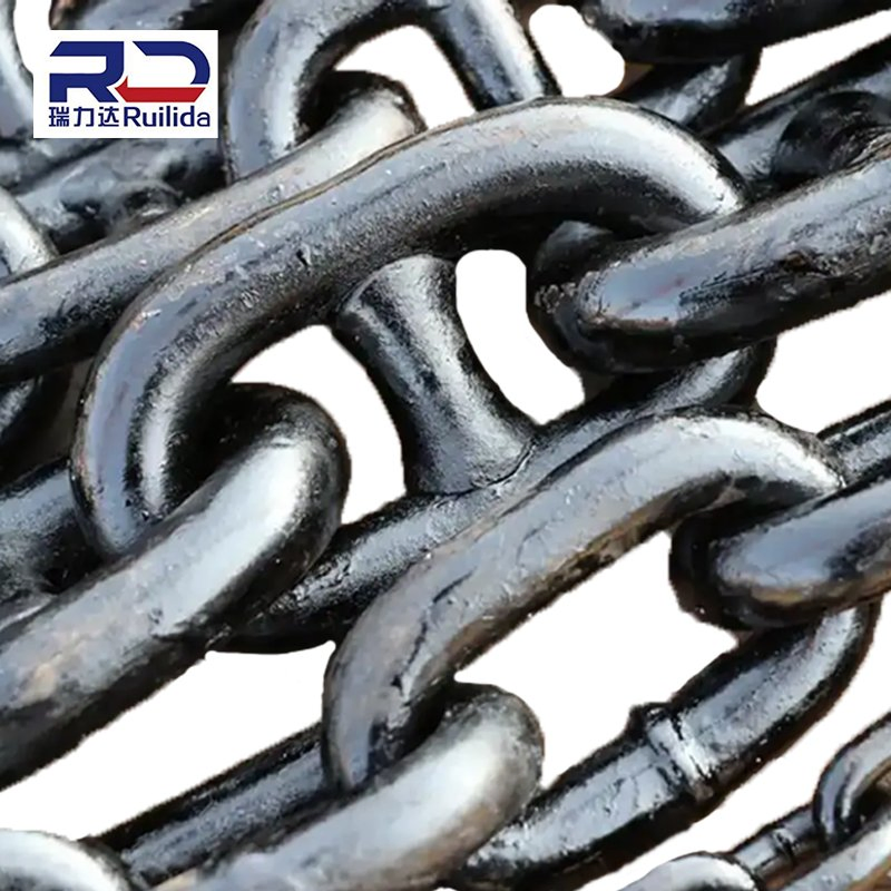25.0m 58mm Am3 Galvanized Corrosion Resistant Stud-Link Anchor Chain with Kent Shackles