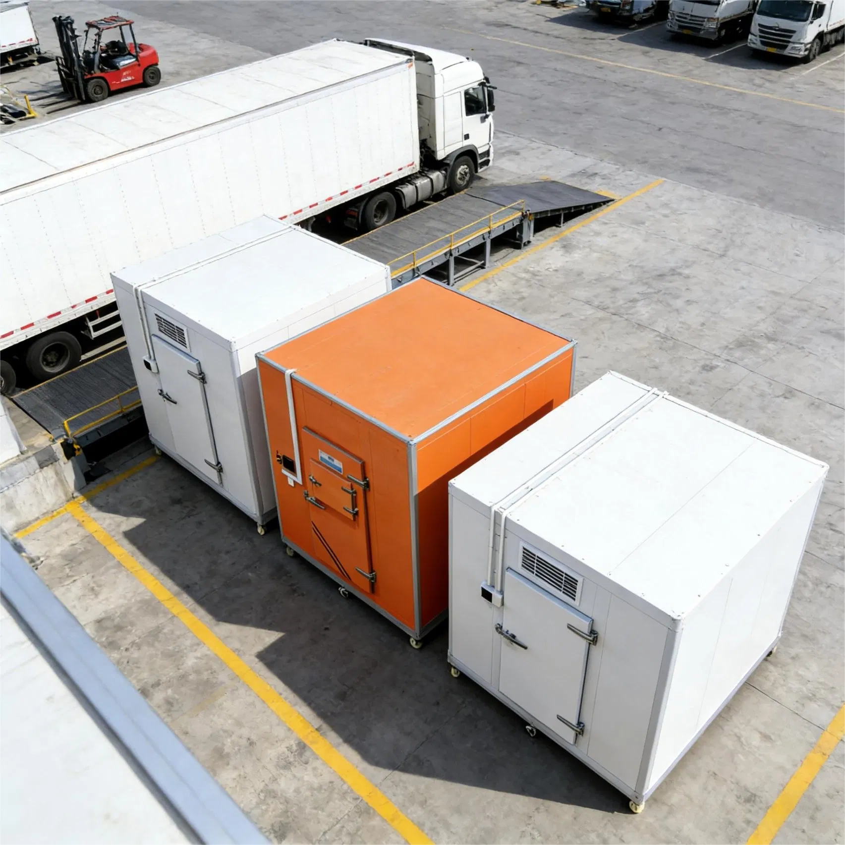 Ice Storage with Coil or Mobile Air-Cooled Options