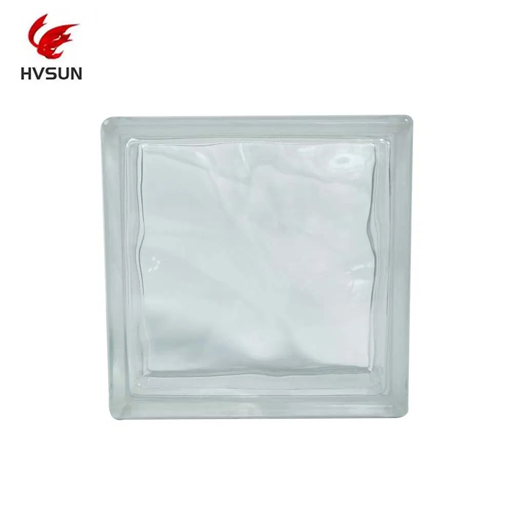 Hollow Inner Color Glass Brick for Decoration High Quality