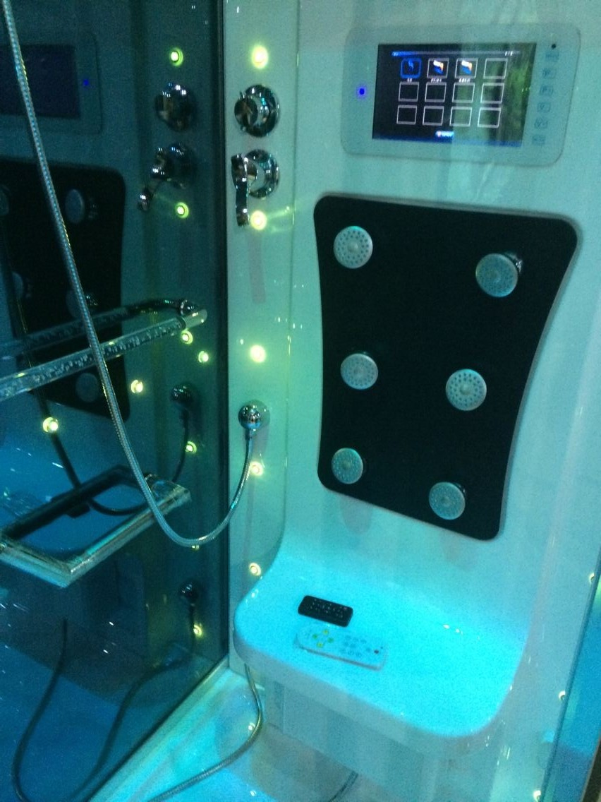 European Style Prefab Enclosed Multi-Functional Shower Bath Steam Room