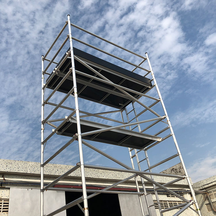 High Quality Mobile Scaffolding Tower Aluminum Scaffolding Platform for Building Stage Lighting Scaffolding Alumaluminium Scaffolding for Staircase