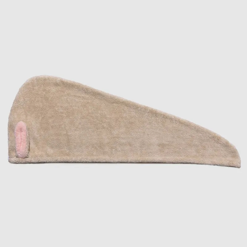 The New Rabbit Ears Dry Hair Cap Thick Quick-Drying Coral Fleece Dry Hair Towel