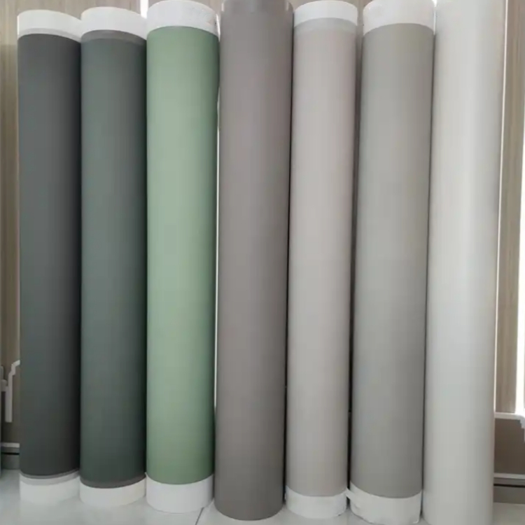 High Quality Interior Decoration UV Anti-Scratch Soft Touch Matte Soild Plain Color PVC Printing Film for Cabinet Wall Door Furniture