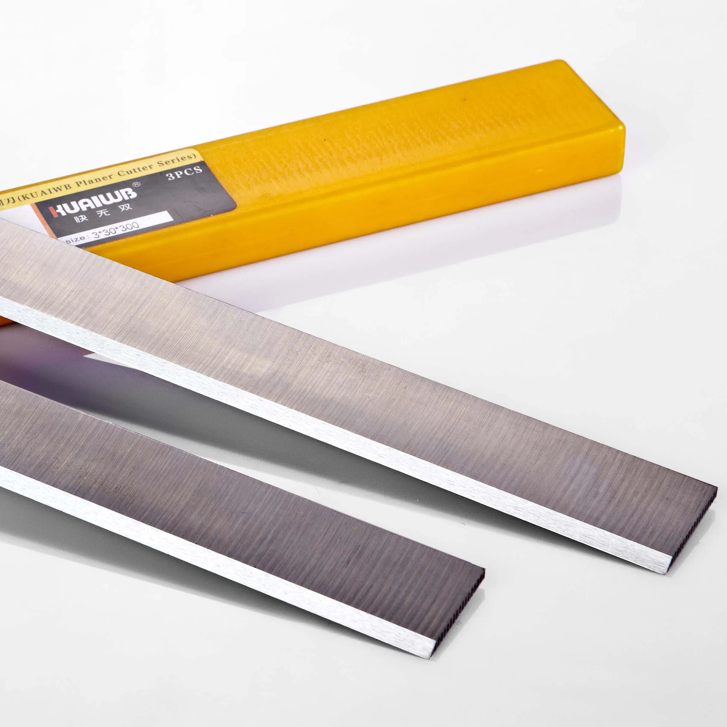 Kws 380-680mm Planer Blade Planer Knife Blade for Wood Peeling Carbide Tct or HSS Blades