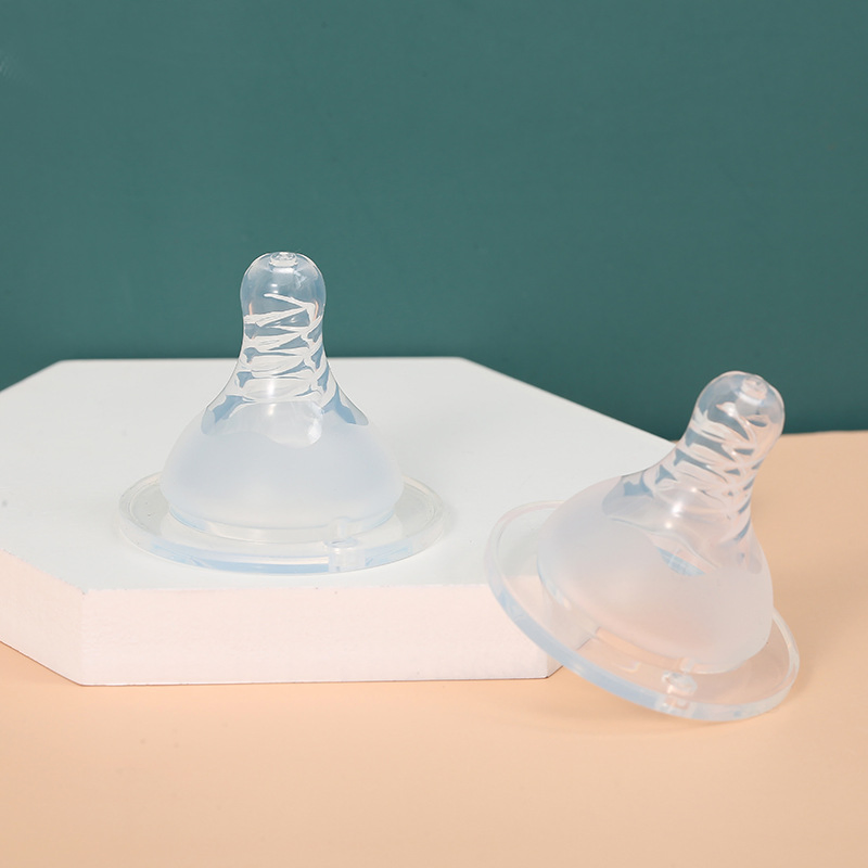 BPA Free Baby Pacifier Silicone Nipple for Baby Milk Bottle