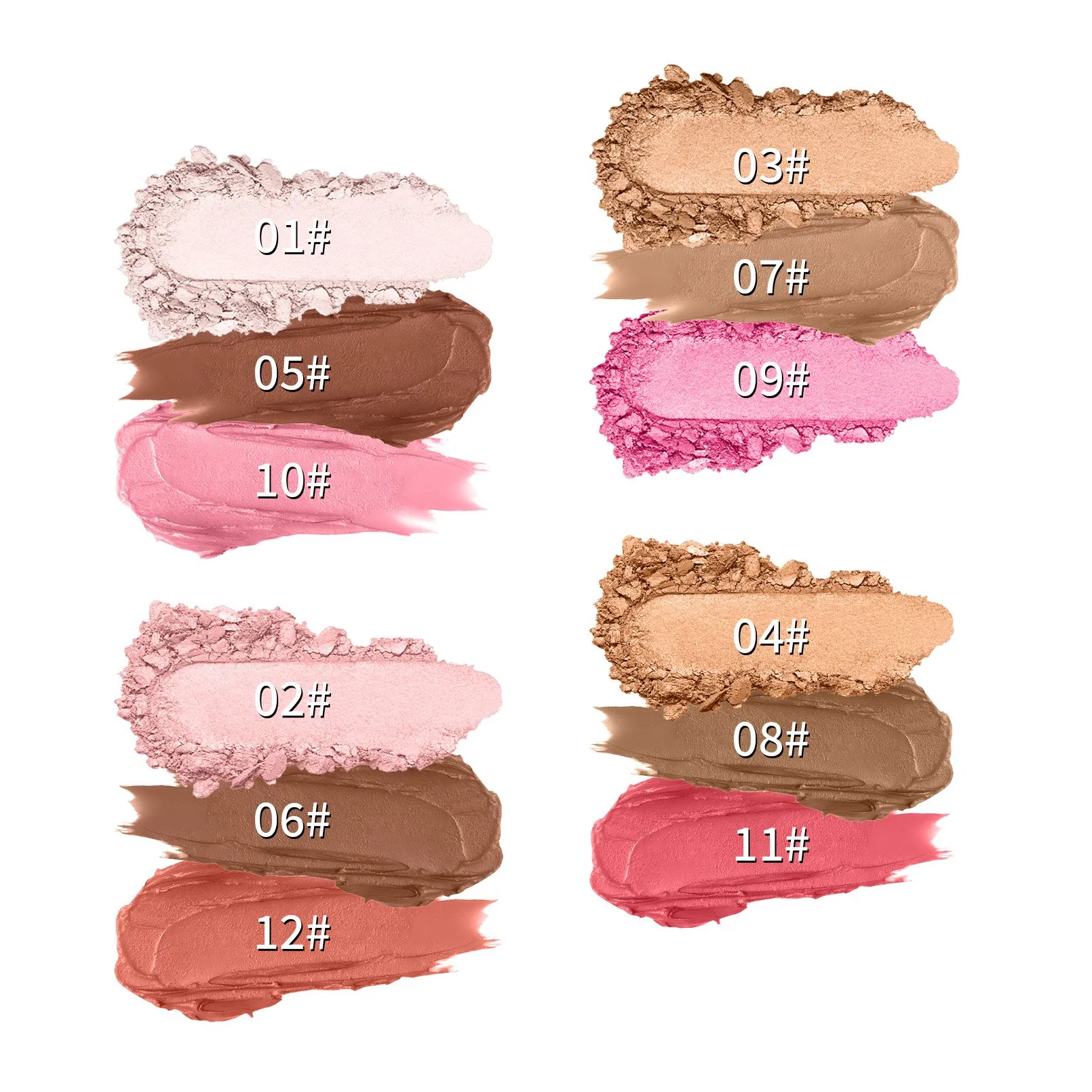 Vegan Matte Contouring Bronzer Sticks Concealer Organic Face Contour Stick Private Label