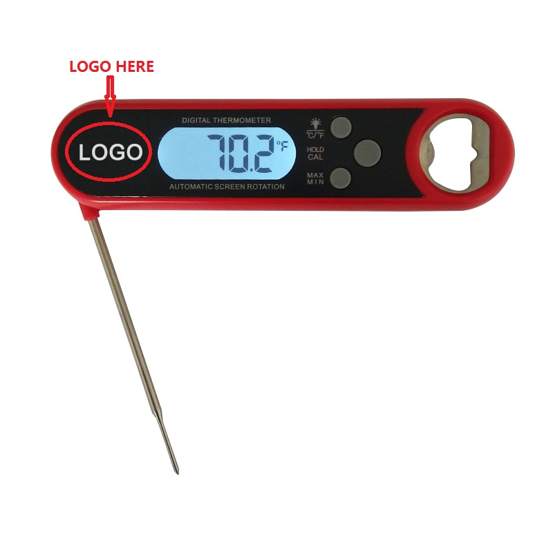 Waterproof Food Thermometer Fast Response Household BBQ Thermometer Digital Meat Thermometer