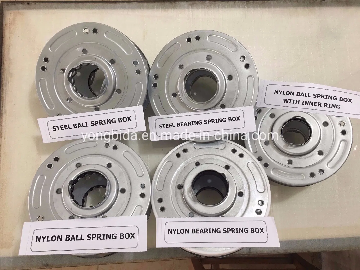 Spring Box Nylon Bearing for Rolling Shutter Doors