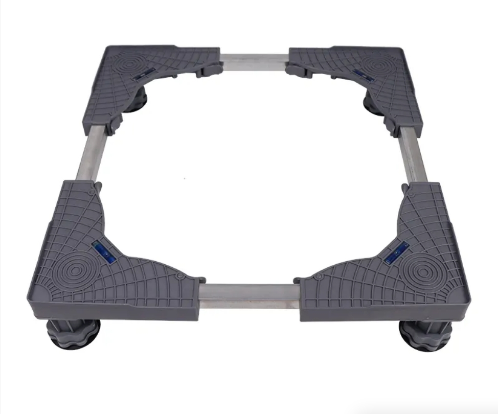 Adjustable Washing Machine Base with Lifting Feet Fridge Stand Air Conditioner Bracket