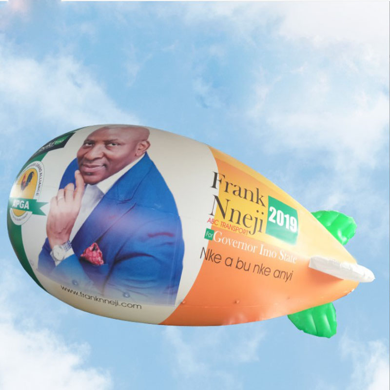 Hot Sale Inflatable Air Balloon Inflatable Airship Inflatable Helium Blimp for Advertising
