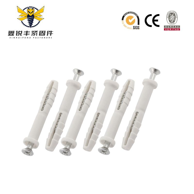 China Expansion Plug Fixed Foot Nylon Plastic Bolt Frame Fixed Wall