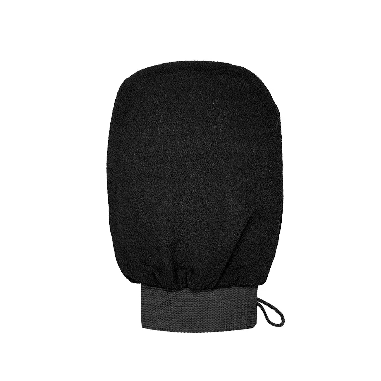 Custom Logo Exfoliating Mitt Body Scrubber Bath Brush Deep Cleaning Bath Gloves for Dead Skin Removal Exfoliating Gloves