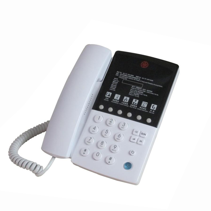 Accessoires Corded Landline Old Telephone with Big Button Suitable for Front Desk and Hotel