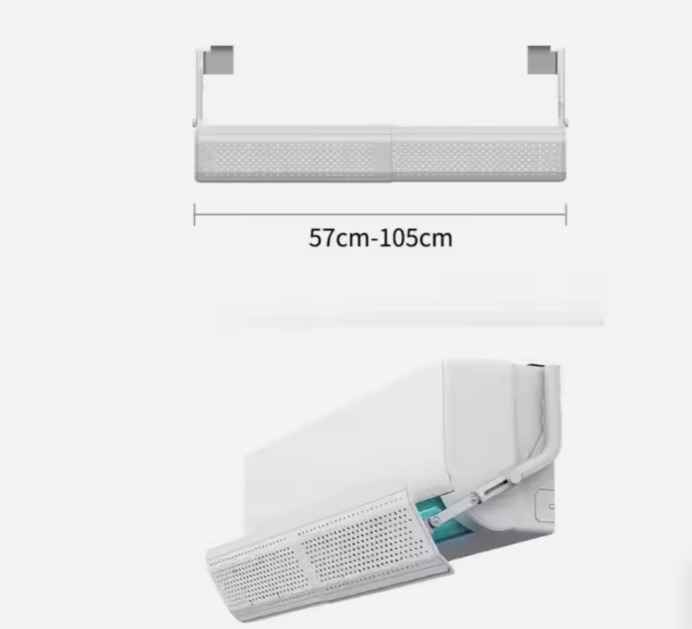 Air Conditioning Windscreen Retractable Air Deflector Wind Deflector AC Shield for Sale for Split Air Conditioner