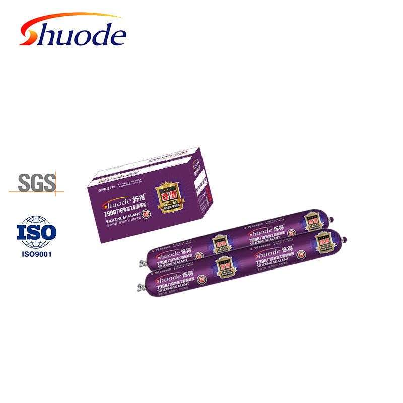 Grey Neutral Silicone Sealants, Excellent Adhesive for Glass Surfaces