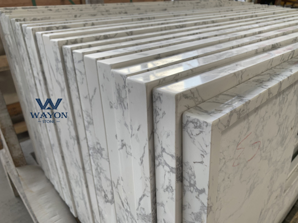 Copy Natural Granite Quartz Stone Artificial Stone Countertop for Vanity