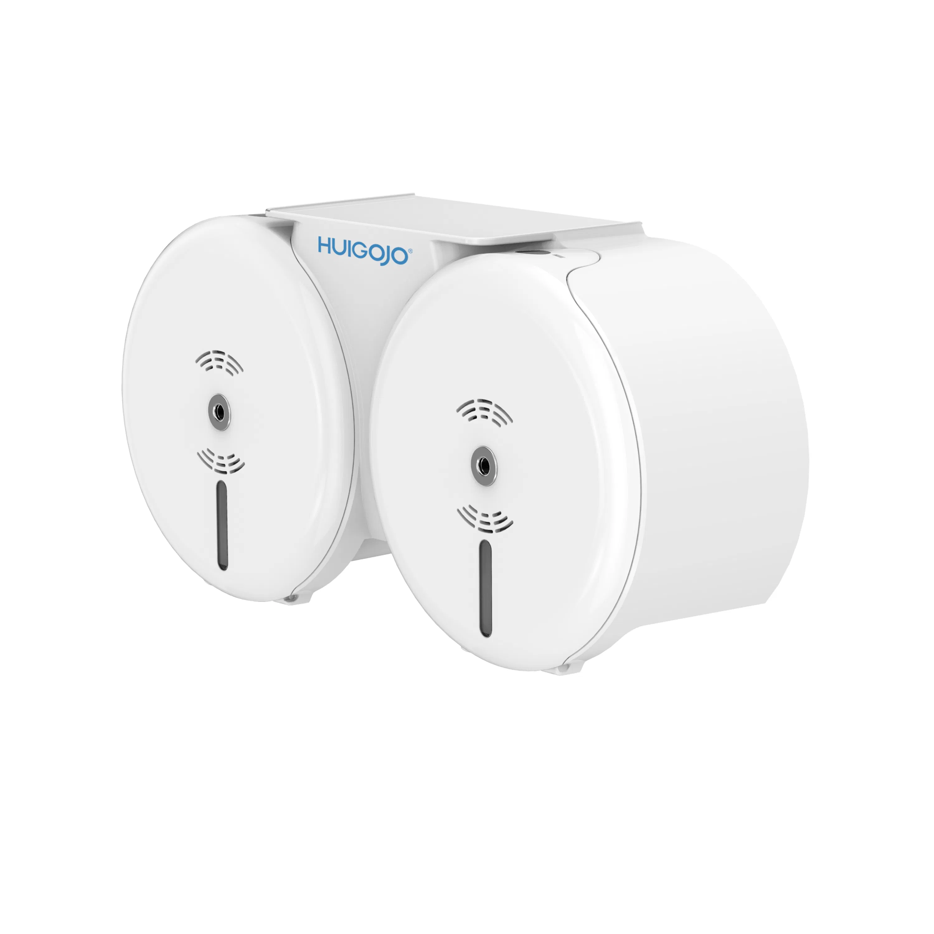 Настенный диспенсер для туалетной бумаги с двумя рулонами