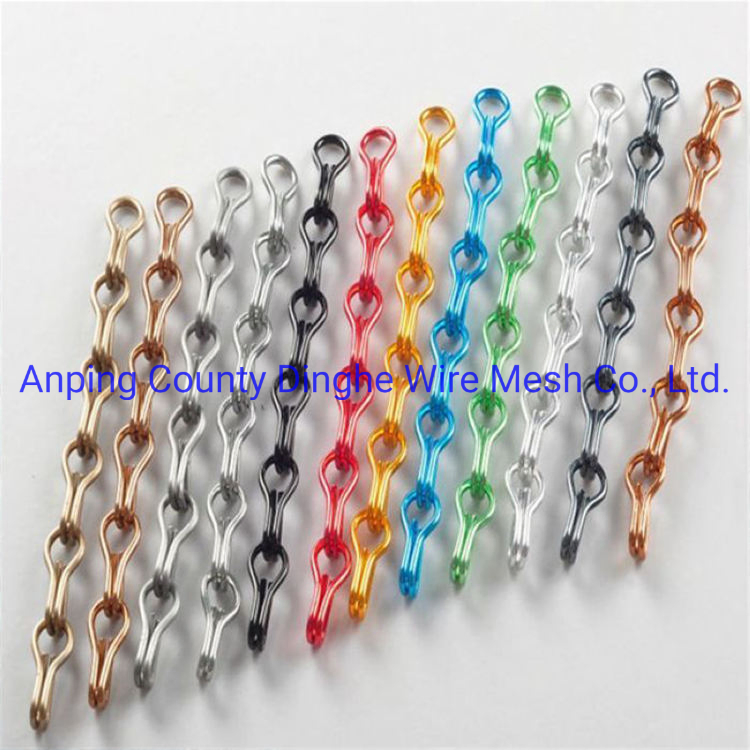 Half-Drop Chain Link Decorative Curtain for Interior Decoration