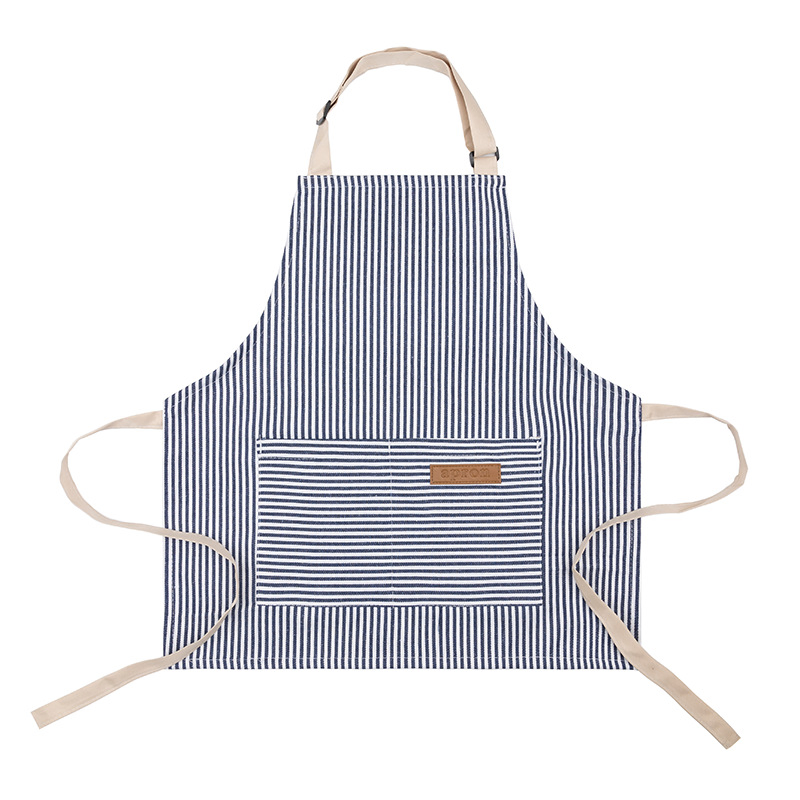 Custom Promotional Pure Color Cooking Kitchen Adjustable Apron Bib