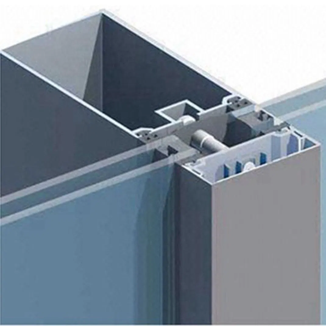 Curtain Wall Cladding Exterior Facade Unitized Stick Frame System Design