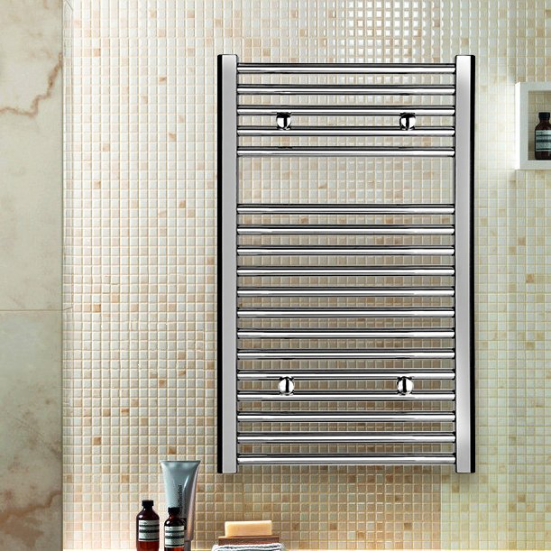 Avonflow Chrome Electric Drying Rack Mild Steel Designer Heater Towel Warmer