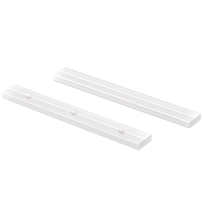 Vinyl PVC Plantation Shutters Components Hole Strip