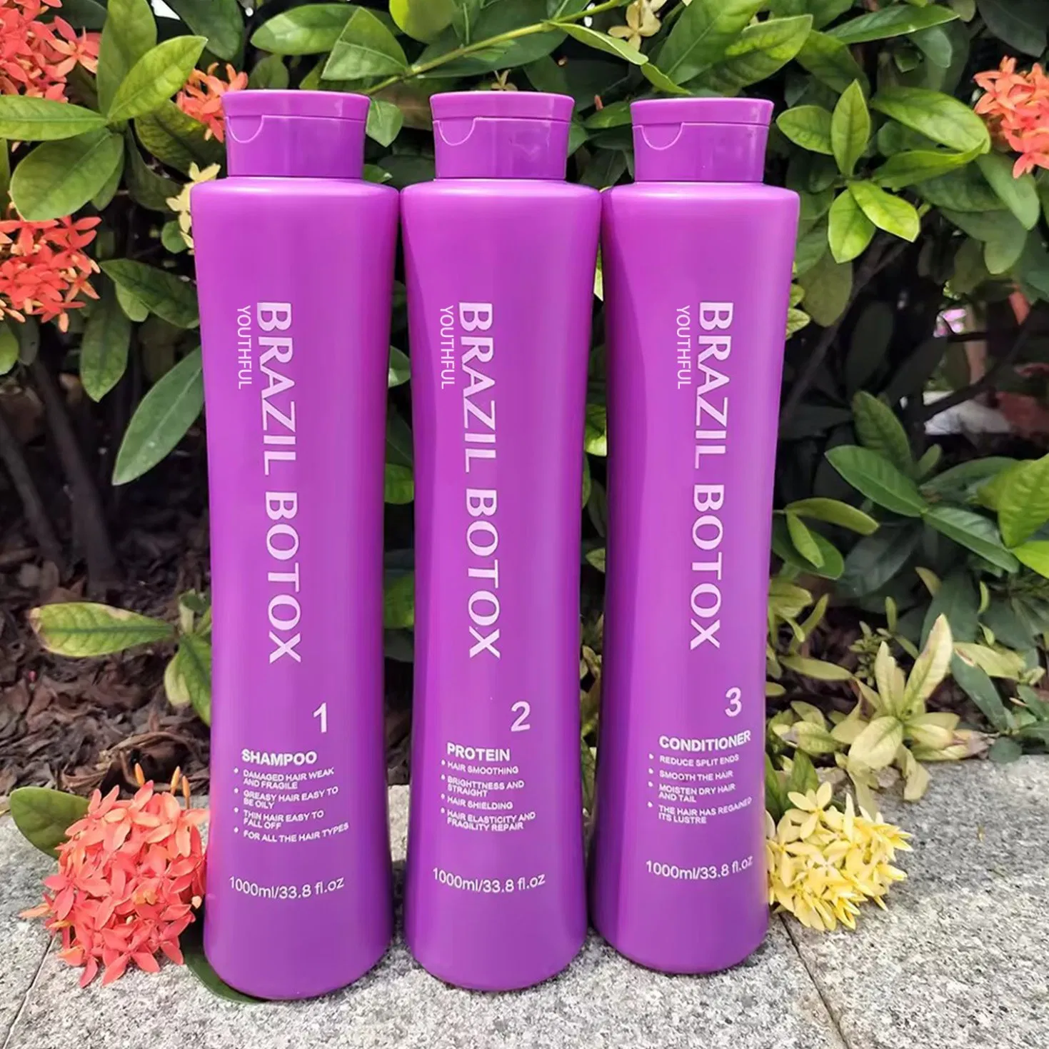 Keratin 1000ml Without Formaldehyde Hair Treatment Straightening Cream