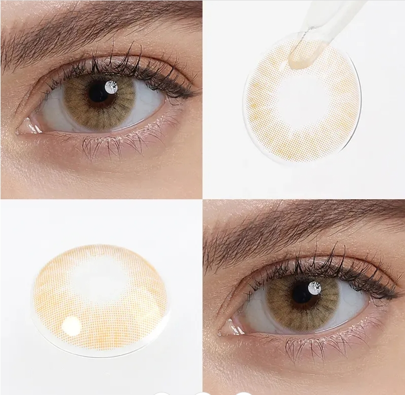 Factory New Colors 14.2mm Soft and Natural Color Contact Lenses for Eyes