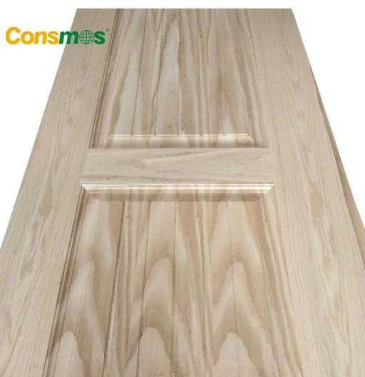 Low Price 3mm MDF HDF New Models Melamine Natural Wood Veneer Door Skin