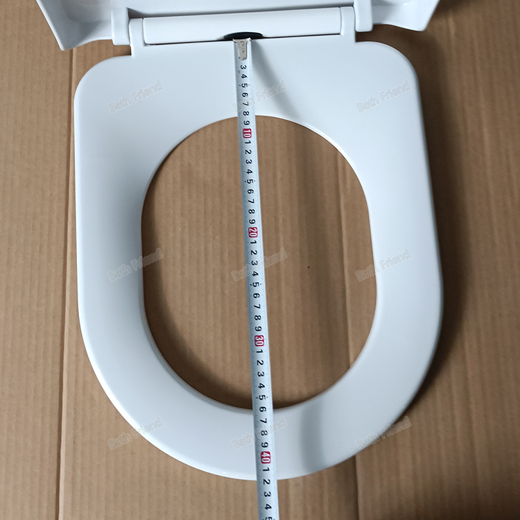 Factory Directly Made in China Fast Installation Bathroom Wc Fixing D-Shape PP Cover Toilet Seat