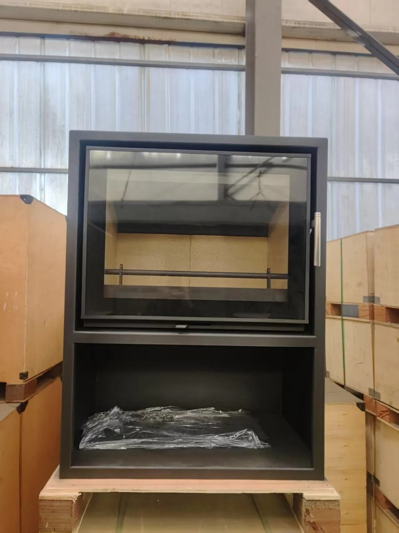 Custom-Made Large Wooden Fireplaces for Villas or Homes