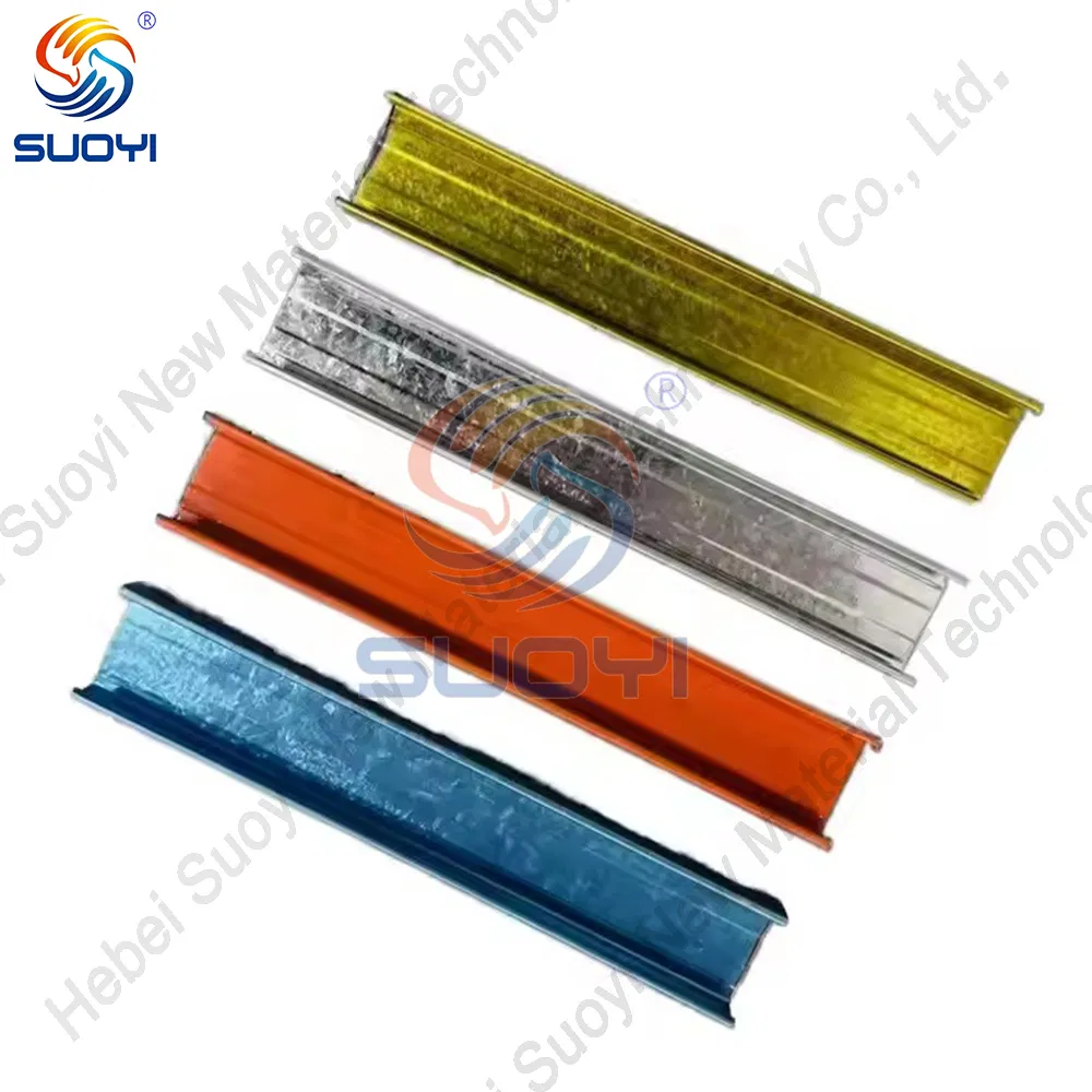 Suoyi Gypsum Board Accessories Colorful Modern Design Light Steel Keel Hot Dipped Galvanized Ceiling Components with Features Cassette Keel