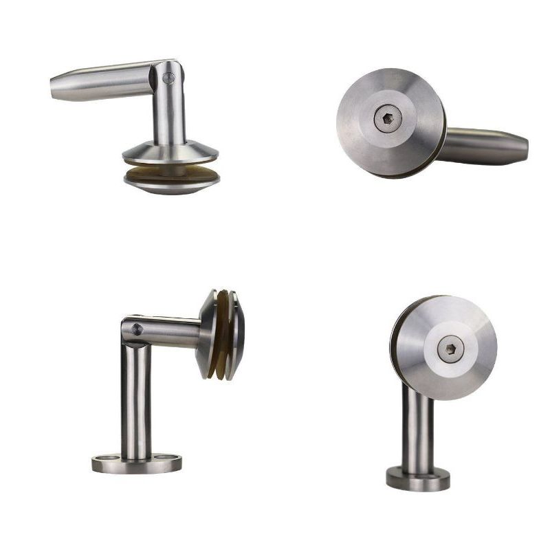 Good Quality Hotel Glass-to-Wall Stainless Steel Canopy Mounting Bracket