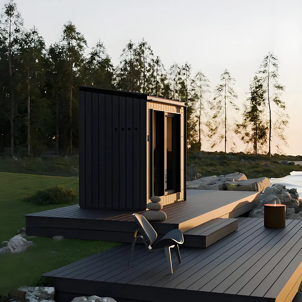 Compact High-Efficiency Sauna for 2-4 Person Outdoor Use
