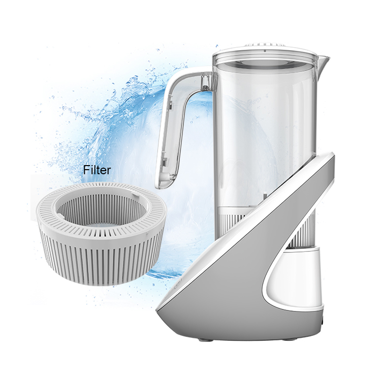 Compact Hydrogen Water System, Portable Desktop Design for Office Wellness