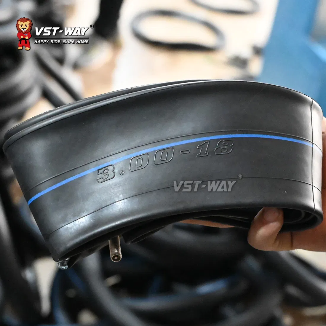 Камера мотоциклетная 3.00-18, бутиловая