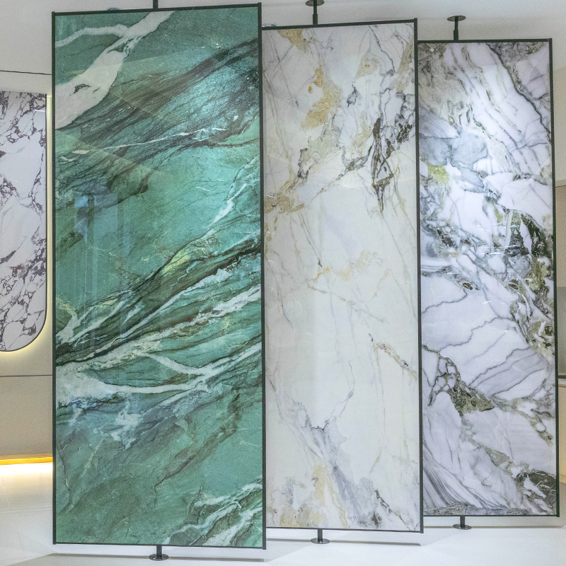 China Factory OEM Elegant 1220mm WPC Carbon Crystal Wall Panels with Pet Film Lamination