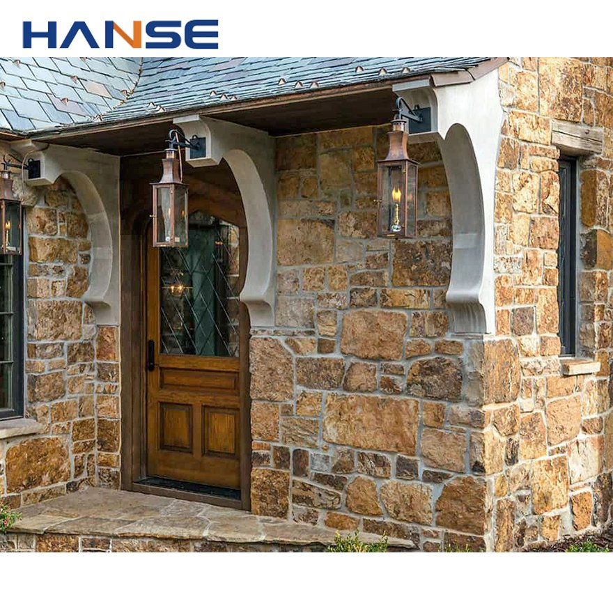 Hot Sale Quartzite Loose Strip Form Natural Stone Dry Stack Stone Veneer Wall Cladding Stone for Wall Decoration