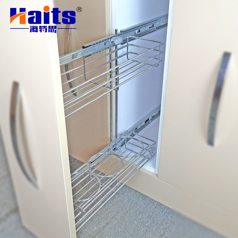 Furniture Fittings Hardware 2 Layers Kitchen Pull out Basket Manufacturers