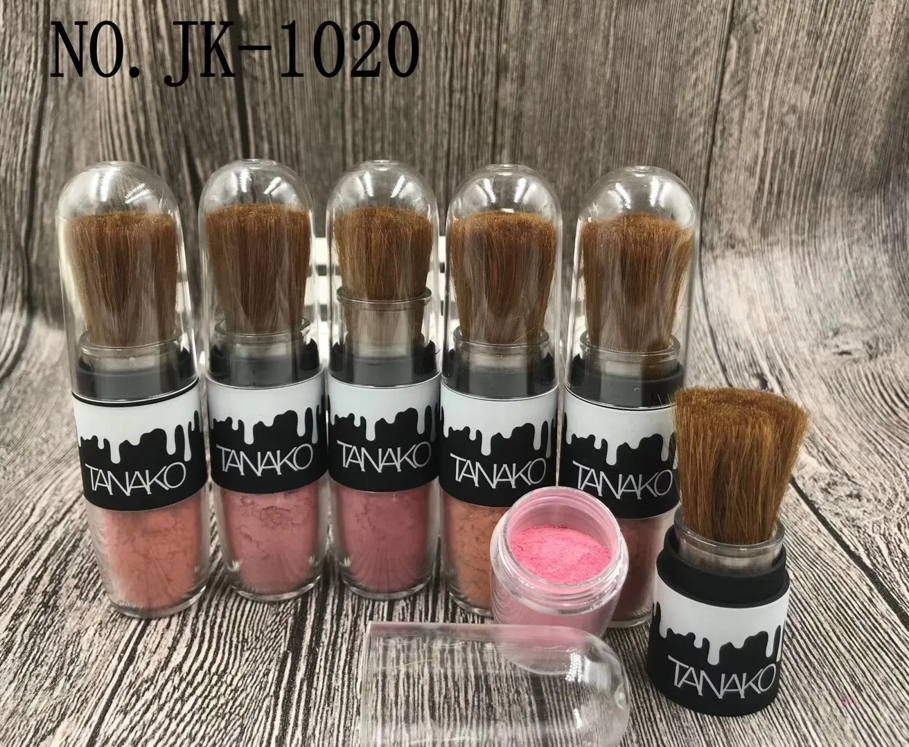 Syq 215 Hot Selling Single Color Blush Face Cheek Pressed Powder OEM Blusher Palette with Brush Have Stock