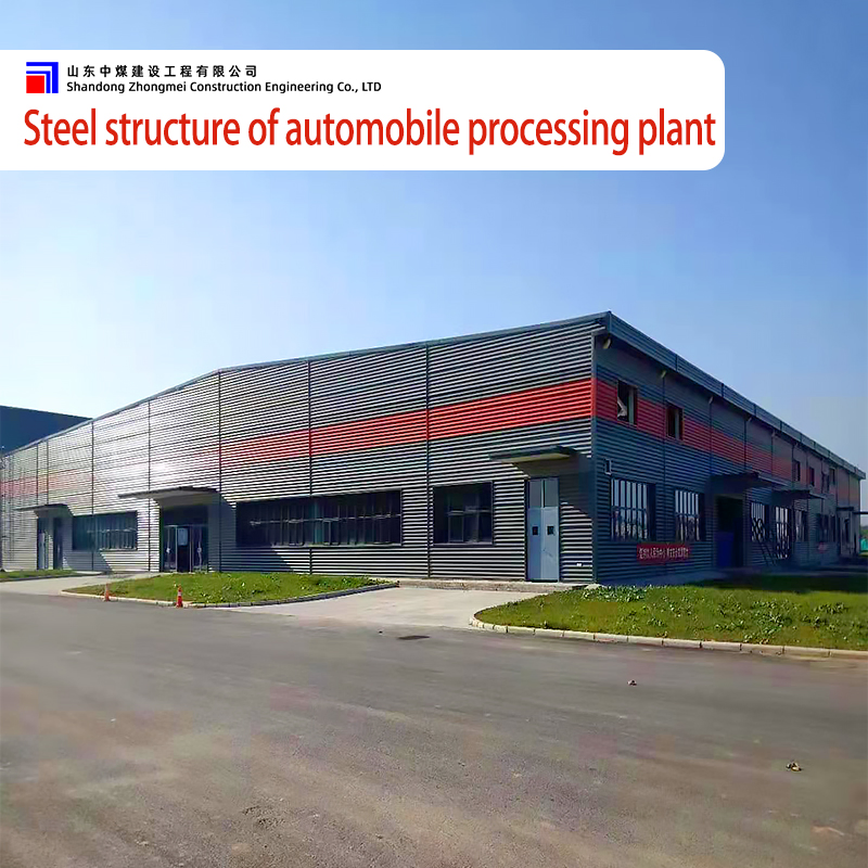 Large Span Steel Structure Warehouse and Prefab House Building Material for Steel Structure Building Steel House Workshop Steel Building Steel Structure House
