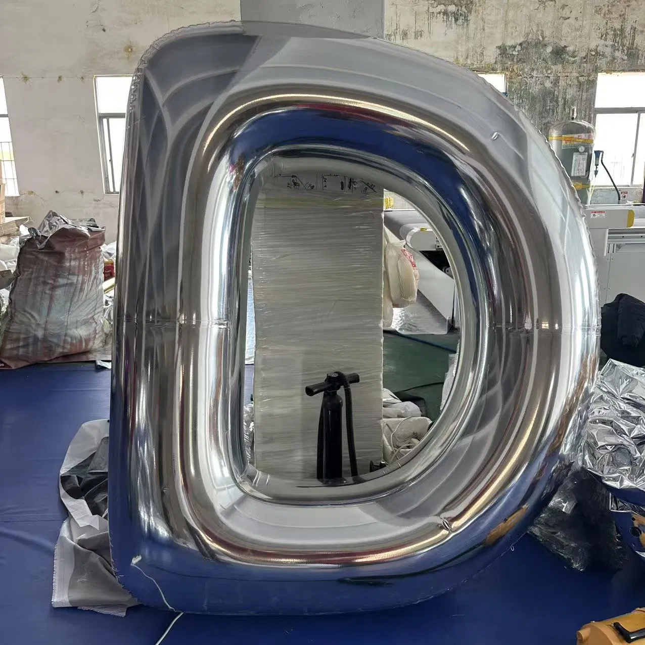 Boyi Inflatable Advertising Mirror Letter Balloon Inflatable Reflective Letter