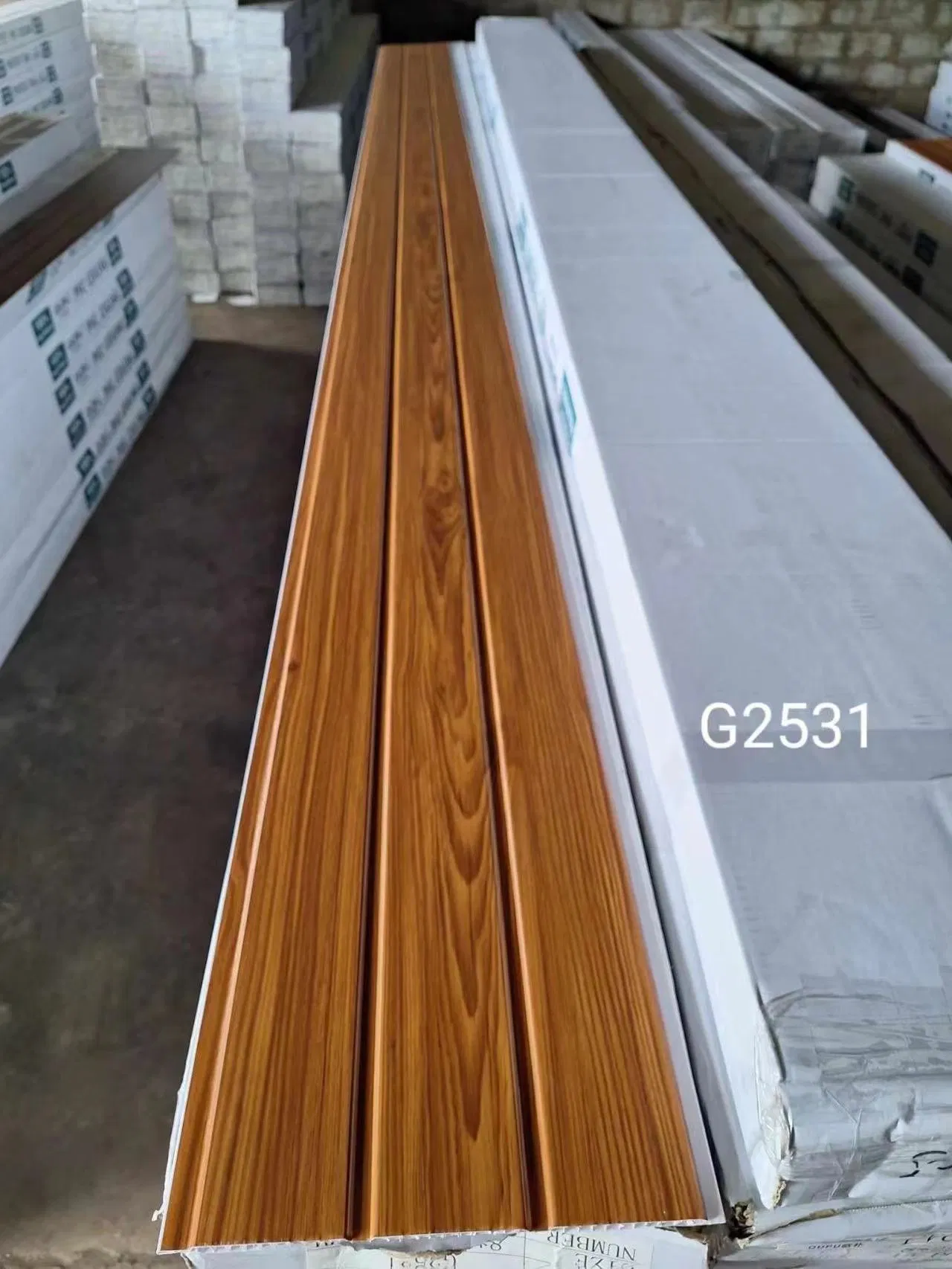 High Glossy Shining PVC Ceiling Panel PVC Gypsum Ceiling Tile with Accessories F Corner U Edge H Jointer Cornish for Decoration