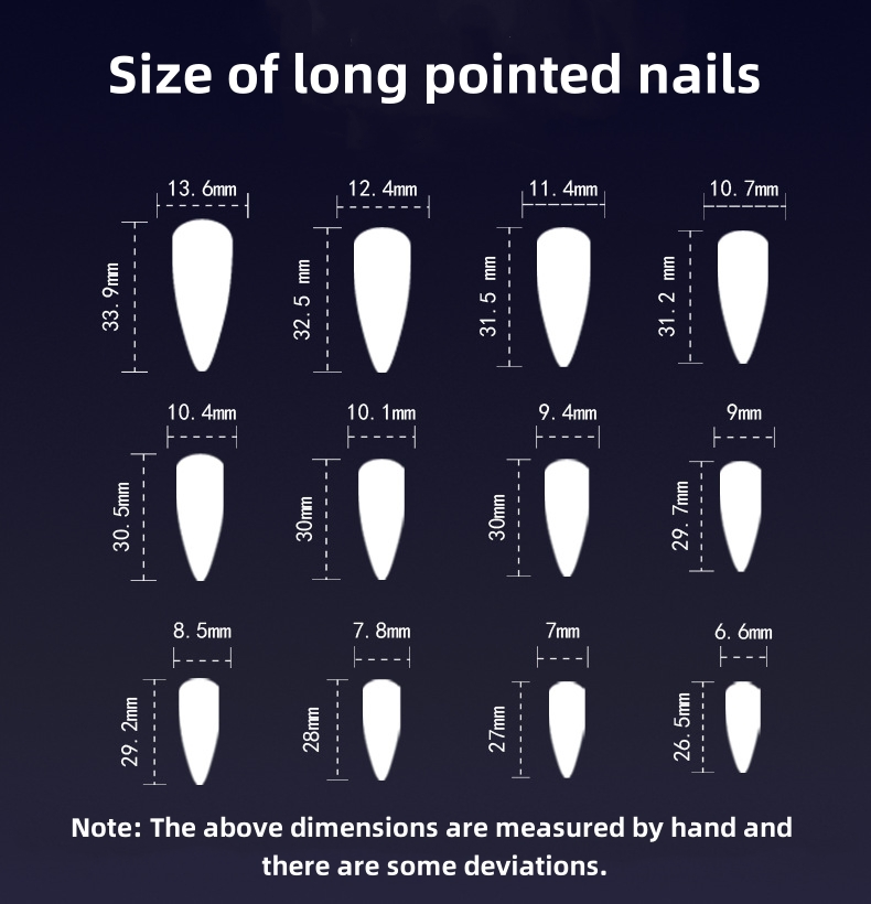 Trendy Halloween Gradient Press on Nails Non-Toxic Easy Apply Nail Art Set
