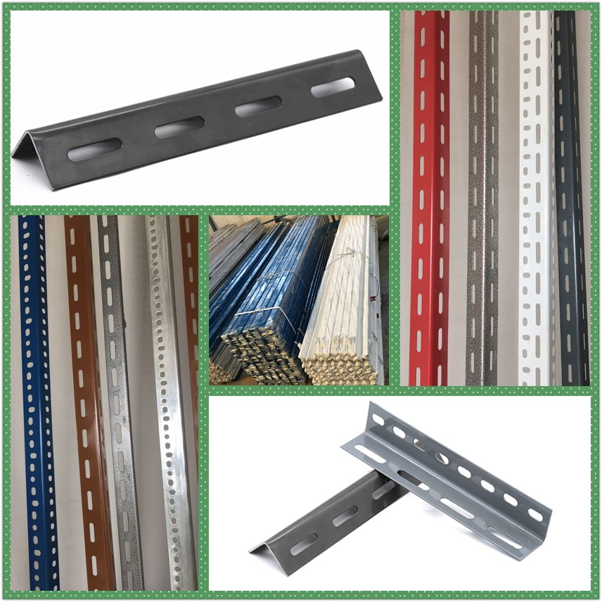 Factory Customized Stainless Profile Slotted Steel Agalvanized Steel Angle with Hole