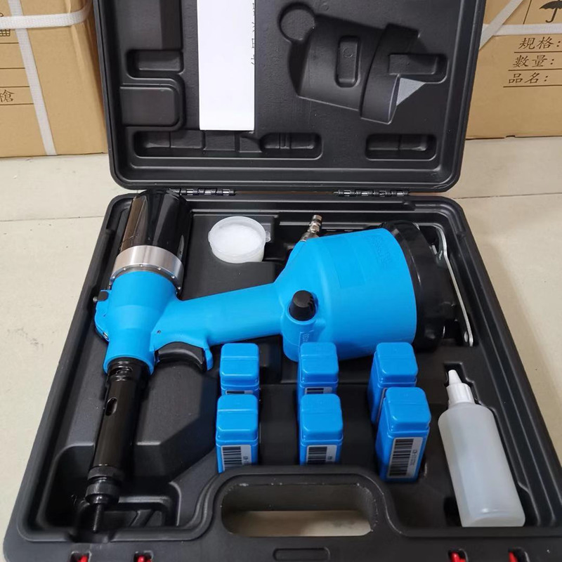 Riveter Pneumatic Nut Rivet Gun for M3-M12 Nut Installation Pneumatic Rivet Nut Tools